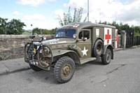 Vintage army Ambulance 2014 